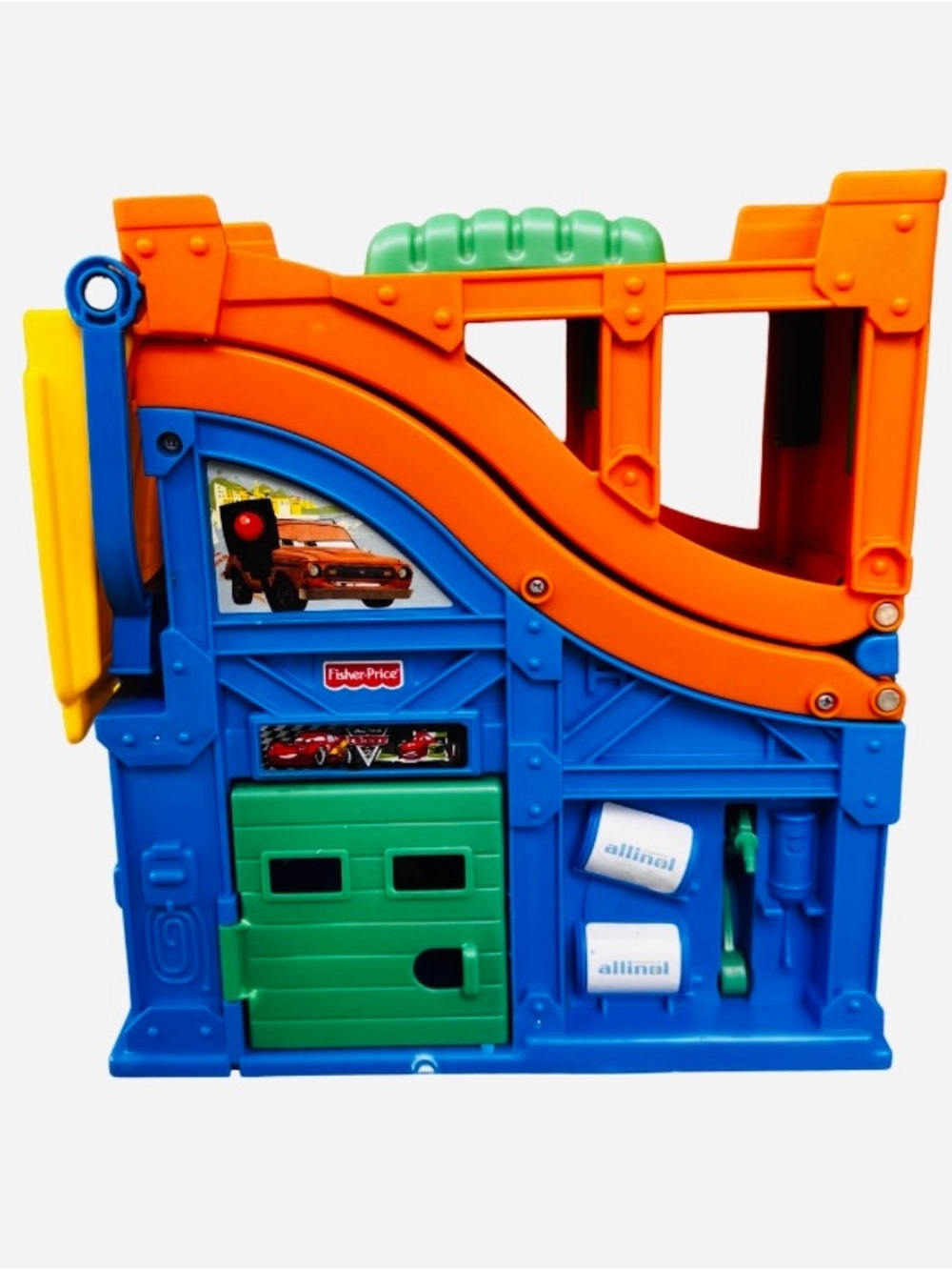 Fisher-Price Disney Wheelies Pixar Cars 2 Racing Rivalry Fold & Go Ramp Track